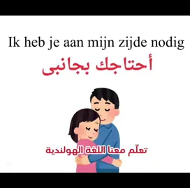 A post by @samenleren123 on TikTok caption: #صفحة باحثون عن وطن #creatorsearchinsights #تعلم_اللغة_الهولندية🇳🇱📖 #معاً_نتعلم #ترند #trend #تعلم_اللغة_الهولندية📝 #samen_leren 