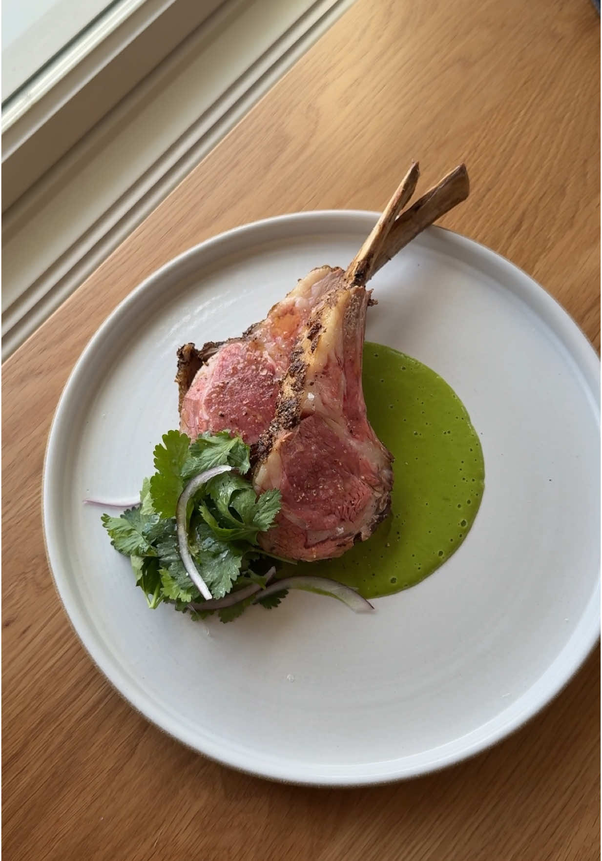 A post by @chuckischarles on TikTok caption: Cumin lamb with ramp sauce