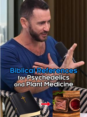 A post by @jeremy.awakens on TikTok caption: Biblical References for Psychedelics and Plant Medicine! . #podcastclips #plantmedicinemagic 