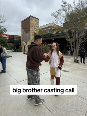 A post by @channingjanae on TikTok caption: if y’all didn’t already know, we love big brother!!! #bigbrother #castingcall #bigbrothercasting #audition #dallas #texas #cbs #realitytv #realityshow #grandscape #bigbrother27 @Quinn Martin BB26 