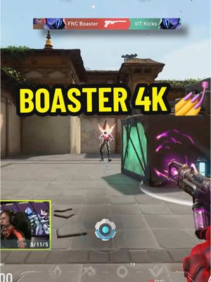 A post by @fnatic on TikTok caption: get yourself an IGL that can frag AND dance 💅💅 #valorant #vct #valorantesports #fnatic #boaster #esports #Gaming 