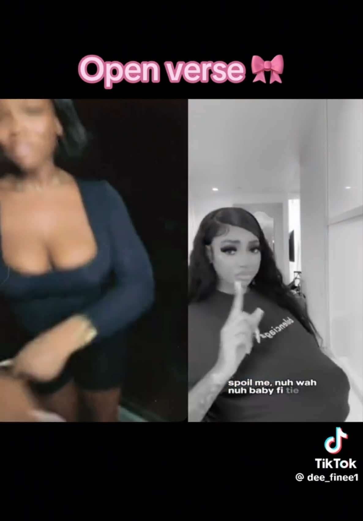 A post by @jadakingdom on TikTok caption: @dee.finee  #openversechallenge #GAD #JadaKingdom #Twinkle 