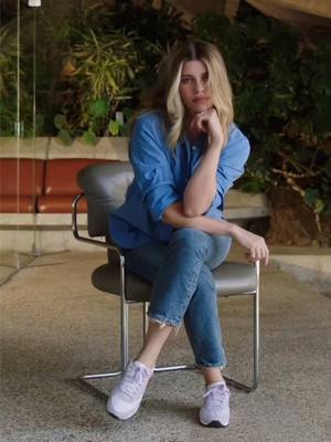 A post by @sofiagrainge on TikTok caption: my spring go-to 💜 @Reebok #ad #reebok #reebokpartner 