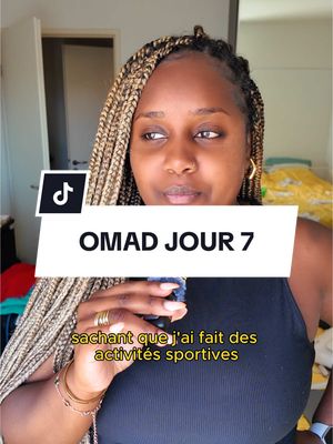 A post by @lils_farcha on TikTok caption: Jour 7 du OMAD 🔥 ! Ce que j’ai perdu en une semaine avec le OMAD 😌 #pertedepoids #Omad 