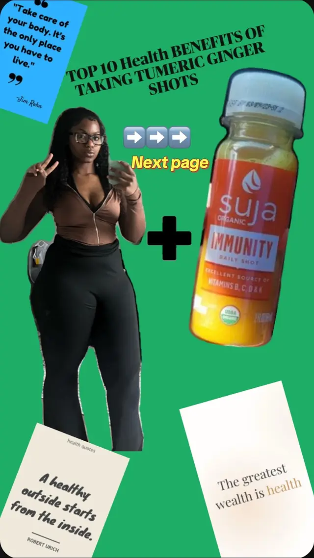 A post by @chloeuniqueee on TikTok caption: Daily health tips ✨  💔 @Suja Organic #chloeuniqueee #plantbased #nutritionist #healthadvocate #fitness 