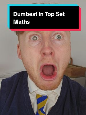 A post by @jjeverettrose on TikTok caption: Being the dumbest in top set maths #fyp #foryou #relate #maths #topset #dumbest 