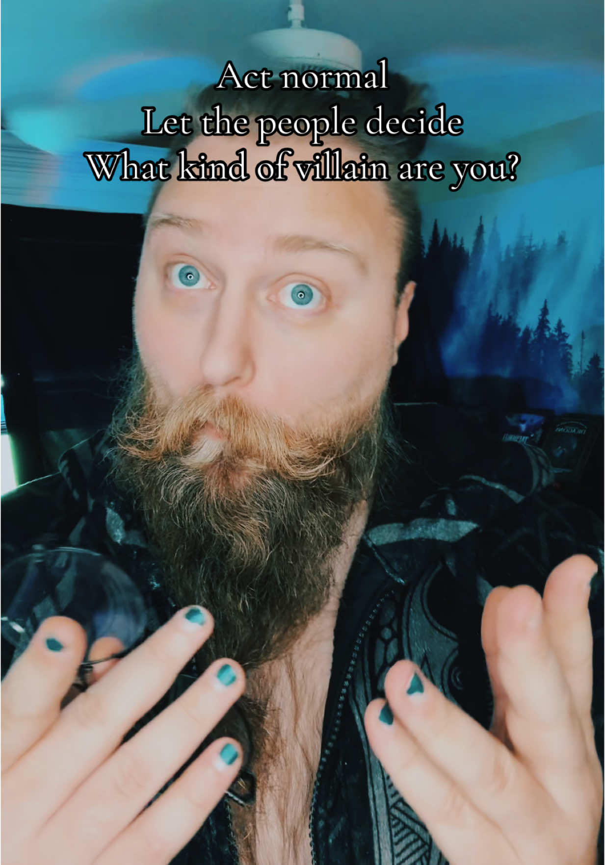 A post by @sirfeffers on TikTok caption: #ActingChallenge #acting #blueeyes 