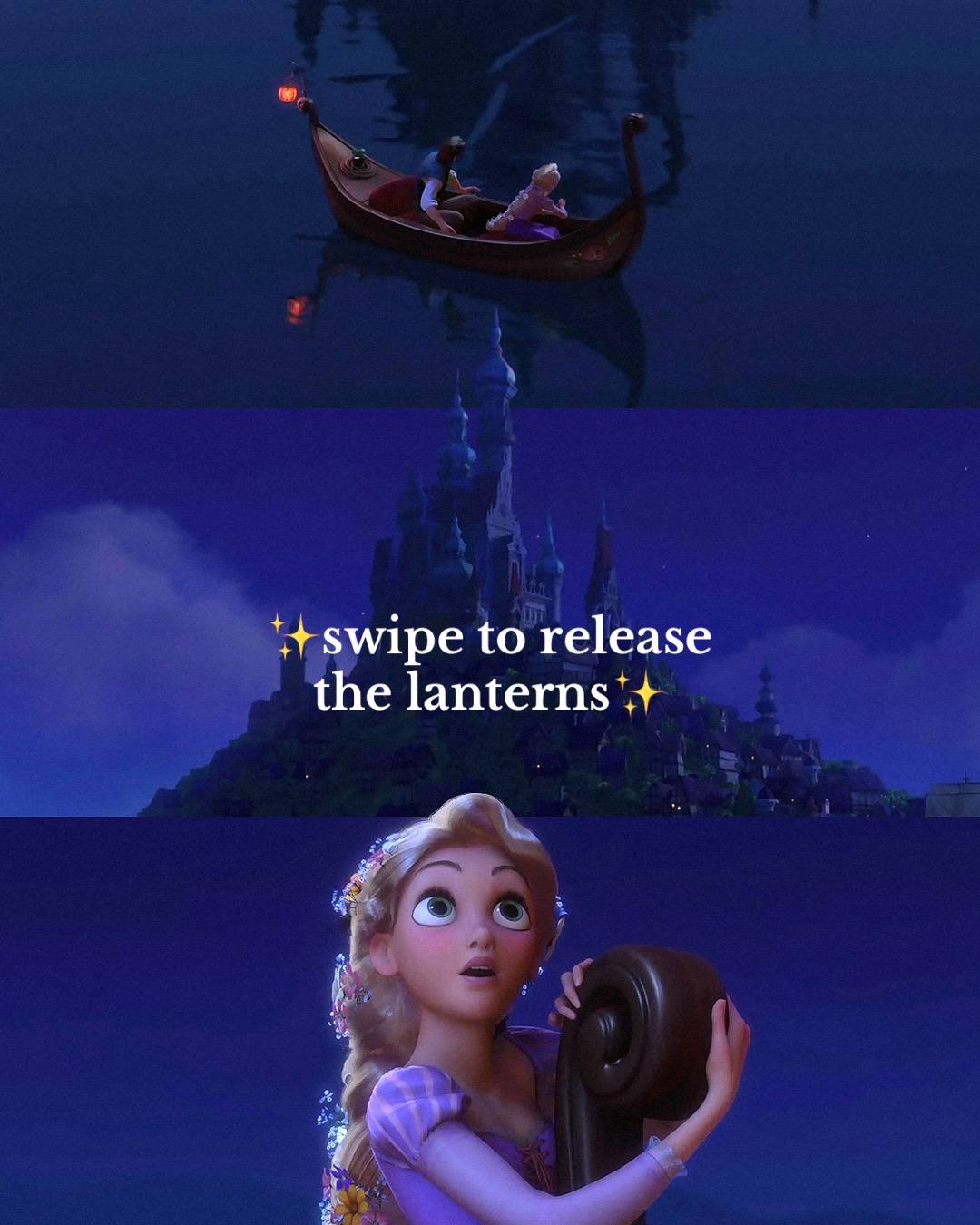 A post by @disneyanimation on TikTok caption: warm and real and bright #tangled #disney 