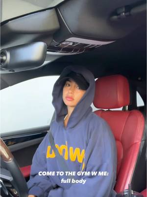 A post by @elenachristine_s on TikTok caption: happy wednesday 🫶🏽 go to the gym  workout deets: 15 min stairs  (5 min level 6, 5 min level 8, 5 min level 10) 4x20 squat to over head  jump squats  4x10 (each arm) single leg kb row  single leg kb over head press  core circuit 3x 20 each kb plank pull through  alternating in & outs  shoulder taps  @Gymshark ELENA10