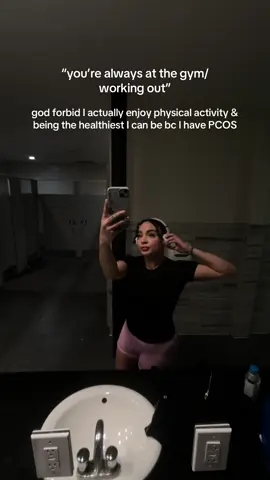 A post by @violetasglow on TikTok caption: I  worked hard for this, also love the way my body is looking and it’s addicting seeing results lol #gymgirl #pilatesprincess #pcos 