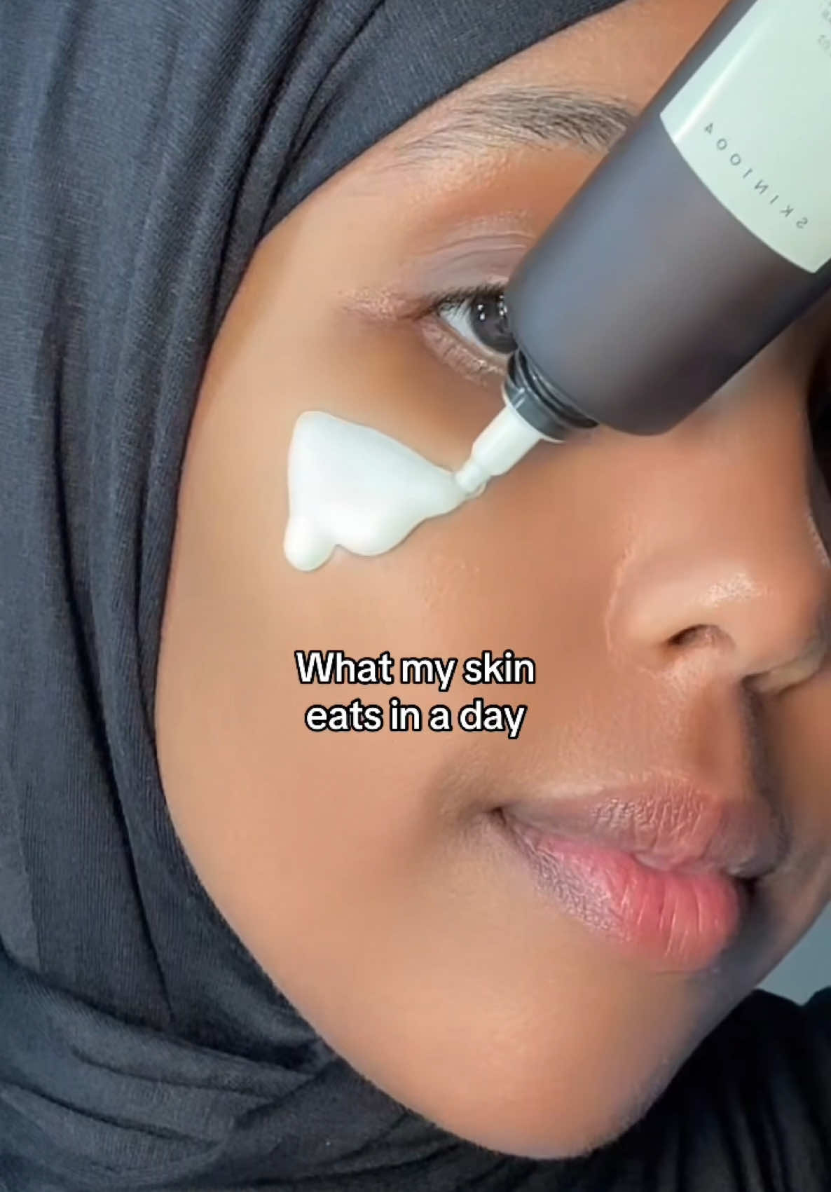 A post by @iconiccpinkk on TikTok caption: What my skin eats in a day to keep it healthy and glowing😍 ad @SKIN1004 US #skin1004 #centella #TikTokMadeMeBuylt #koreanskincare #kbeauty #skincareroutine 