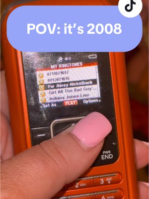 A post by @mercedes.meranda on TikTok caption: I miss the days of having songs as ringtones :’( #nostalgia #2000s #2008 #2007 #early2000s @Avril Lavigne 