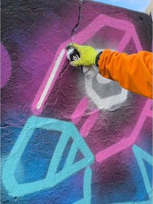 A post by @fatcapsprays on TikTok caption: Artificial Pokémon  I painted this one slightly before I started my Pokémon evolution series, so I will most likely paint Porygon again to feature it in the set. • • • • • #streetart #streetartist #streetartlover #streetartlovers #streetartaddicted #streetarteverywhere #streetartchat #streetartistry #urbanartist #Art #fatcapsprays #neonart #spraypaint #porygon #publicart #graffiti #graffitiartist #cartoon #popart #handpainted #asmr #asmrart #satisfying #oddlysatisfying #processvideo #artprocess #artprocessvideo #streetartlondon #pokemon #pokemon