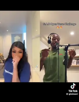 A post by @jadakingdom on TikTok caption: @giomaarr 🔥🔥🔥 This is soo tuff!💃🏽 omg. #openversechallenge #GAD #JadaKingdom #Twinkle 