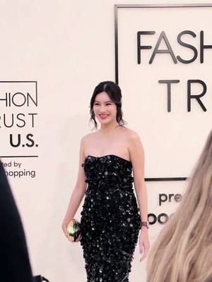 A post by @aonsomrutai on TikTok caption: AON at Fashion Trust Awards, LA 💄💕✨  #aonsomrutai #ThankYouKateyki #billionaire #luxurylife #FashiontrustUS