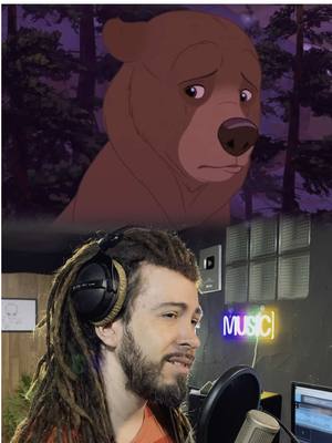 A post by @miki.martz on TikTok caption: 🧸😔 #brotherbear #philcollins #cover #disney #paratiiii #sing #music #sadsong 
