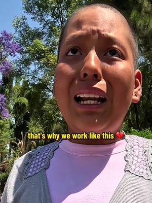 A post by @isaiahgarza on TikTok caption: 12 year old girl sells candy on the street to pay her cancer treatment 🥹💔 #family #beautiful #streetvendors 