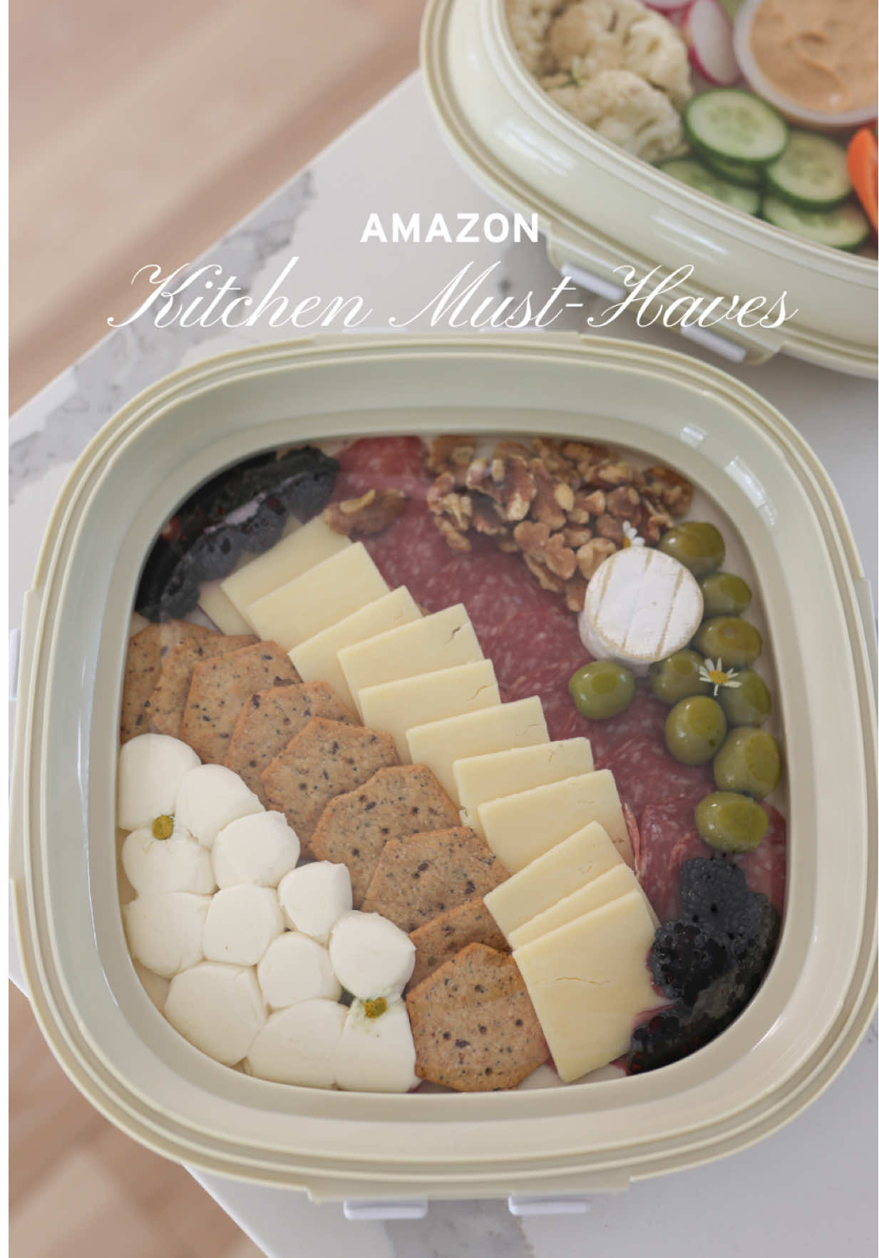 A post by @teresalauracaruso on TikTok caption: A meal prep/snack prep must-have! 🤎 #amazonfavorites #amazonfinds #amazonmusthaves #amazonhome #founditonamazon #mealprep #foodprep 