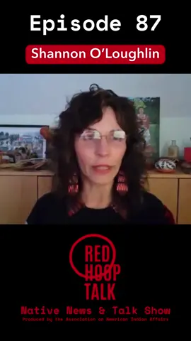 A post by @americanindianaffairsorg on TikTok caption: "We know how to survive this. We know how to fight what's coming at us. We've got strong prayers, we've got strong medicine and we've just gotta use it..." - Shannon O'Loughlin #closetoculture