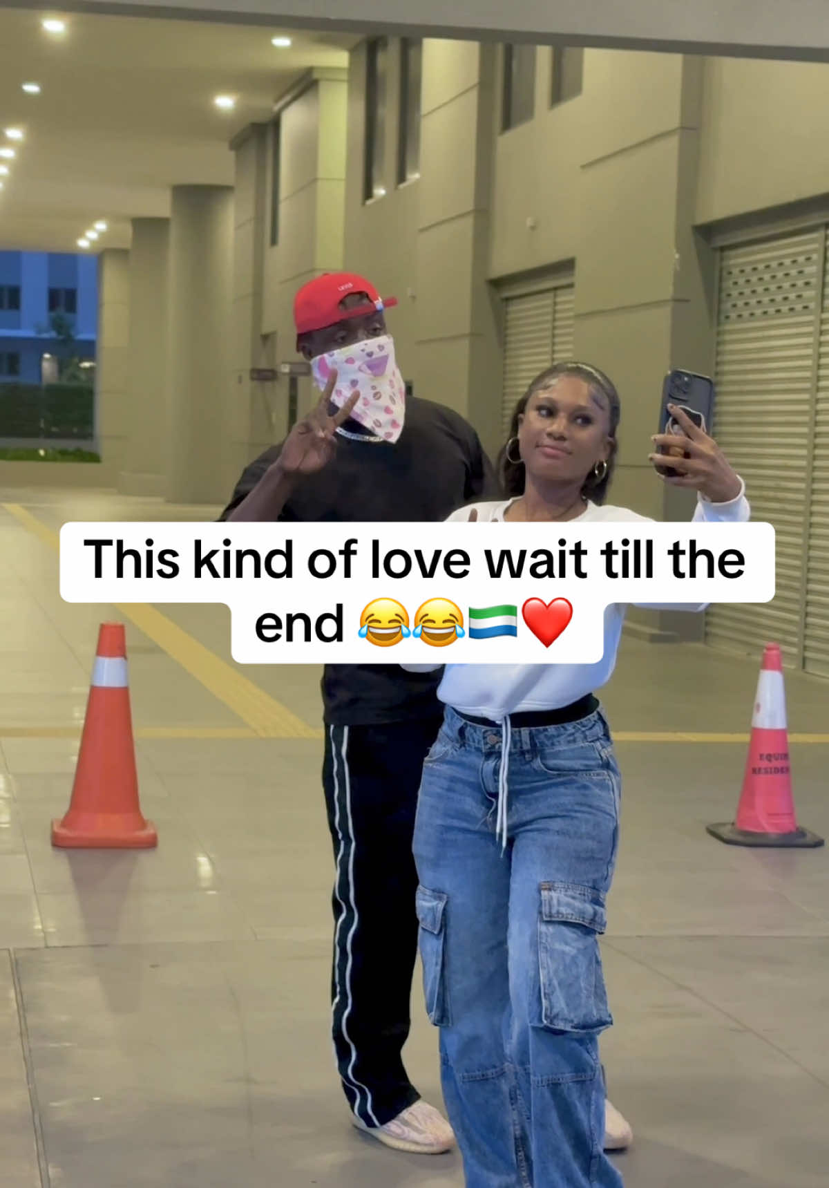 A post by @zillazainnie on TikTok caption: This kind of love wait till the end 😂😂🇸🇱🔥❤️