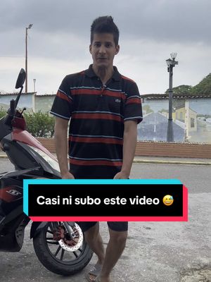 A post by @ronaldvallez on TikTok caption: Casi ni subo este video 😅