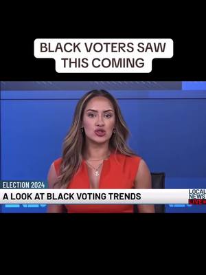 A post by @doss.discourse on TikTok caption: Black voters saw this coming 