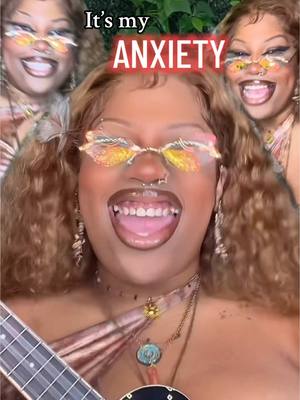 A post by @megagonefree on TikTok caption: Anxiety by @Doechii, anxiety be trying me a bit too much 😭✋🏽 anyways stan Doechii #cover #singer
