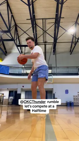 A post by @outpizzathehut42 on TikTok caption: #fyp #ftb #okcthunder Rumble let’s see who can make more under 1 minute     Instagram-Natewillis42