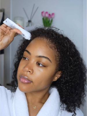 A post by @bycandicejones on TikTok caption: #OLAPLEXPartner i hope ya’ll aren’t out here neglecting your scalp! Our scalp ages faster than our face, and a dry scalp can lead to thinning and slower growth over time. I’ve been using the @Olaplex Nº.0.5 Scalp Longevity Treatment and it’s honestly become a non-negotiable. it’s lightweight, soothing, and gives my scalp the moisture it needs to stay balanced and healthy. healthy hair starts at the root, and this has been helping me protect mine. add to your cart and shop now during the Spring Savings Event @sephora #OLAPLEX