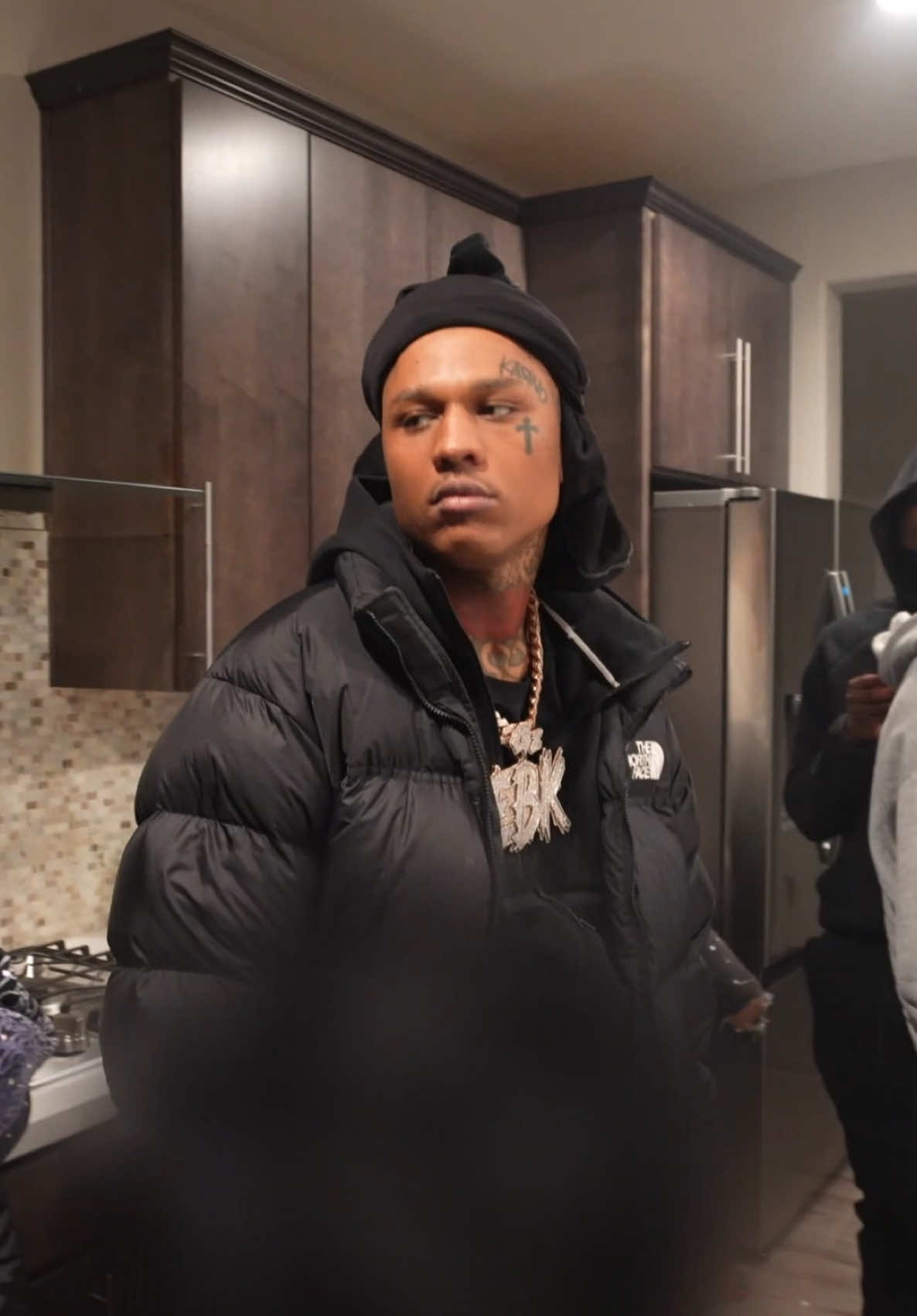 A post by @buba100x__ on TikTok caption: YT:Buba100x Title: Living With EBK Jaaybo For 24 Hours! FT. Stunna Girl #fyp #ebkjaaybo #buba100x #viral 