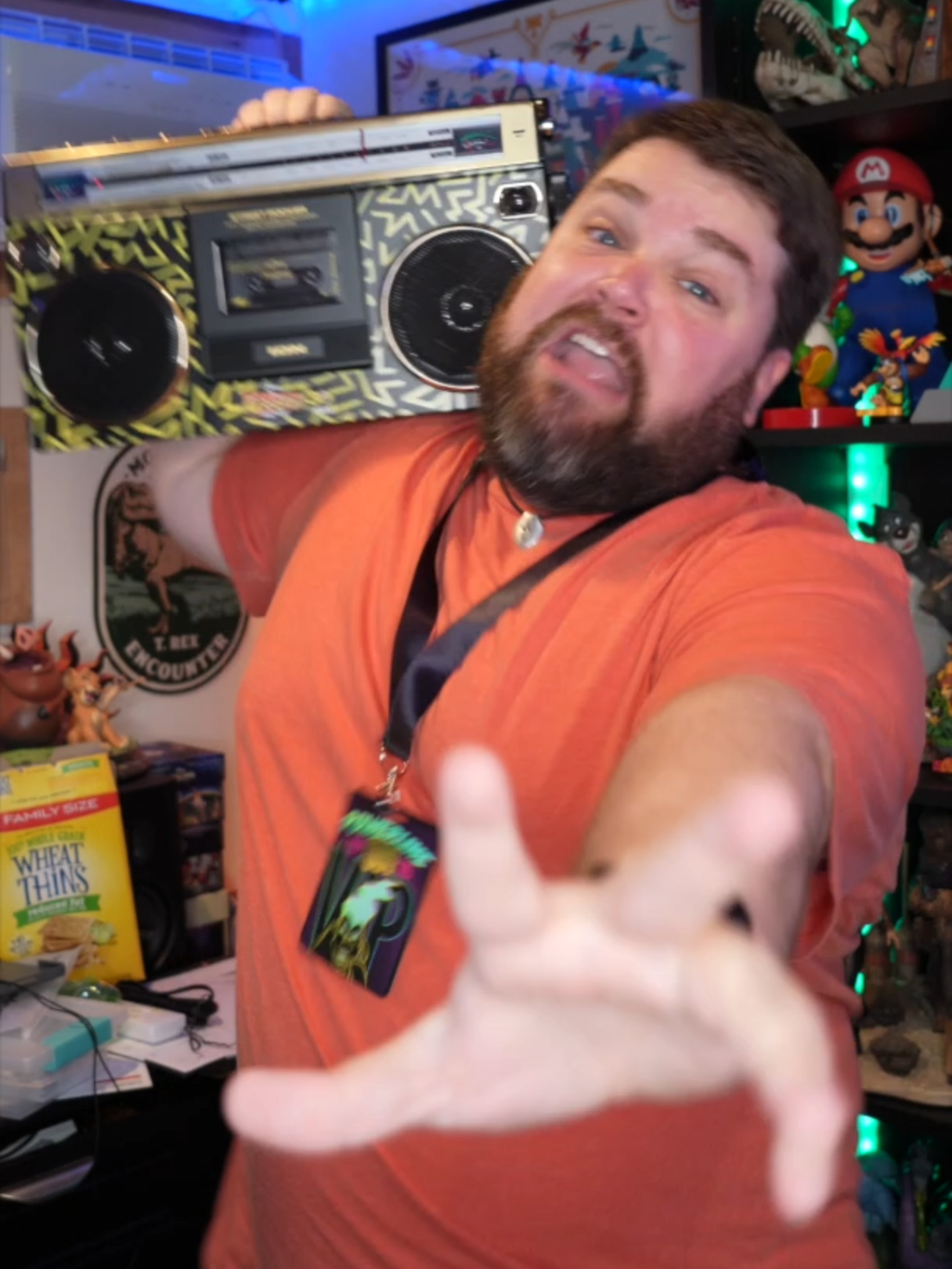 A post by @brianhullsvoice on TikTok caption: Disney Spoiled Me With This Goofy Movie Merch! @disney #agoofymovie #goofymovie #disney #powerline #standout #i2i