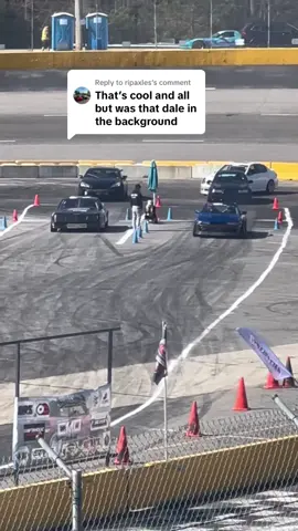 A post by @tevin_baysa on TikTok caption: Replying to @ripaxles as close as it’s gonna get! Lol that’s Taylor Hull in his FD corvette, he just put this body on top. Just about as “intimidating” as you can get 3️⃣🤘