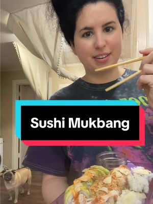 A post by @brelandemory on TikTok caption: Let’s eat some #sushi 🍣🍱 #fyp #foryoupage 