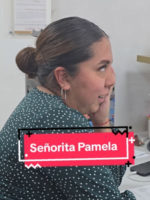 A post by @floreselpatron on TikTok caption: No corra Señorita Pamela