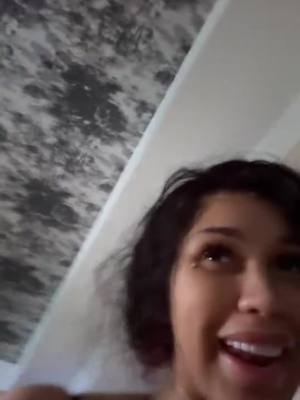 A post by @iamcardib on TikTok caption: I got a little monster in my house 😫🥰