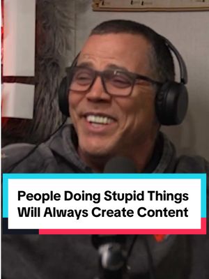 A post by @mrballen on TikTok caption: People Doing Stupid Things Will Always Create Content | @Steve-O @Steve-O’s Wild Ride! Podcast 