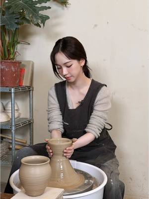A post by @aespa_official on TikTok caption: my first pottery class  #aespa #æspa #에스파 #KARINA #카리나