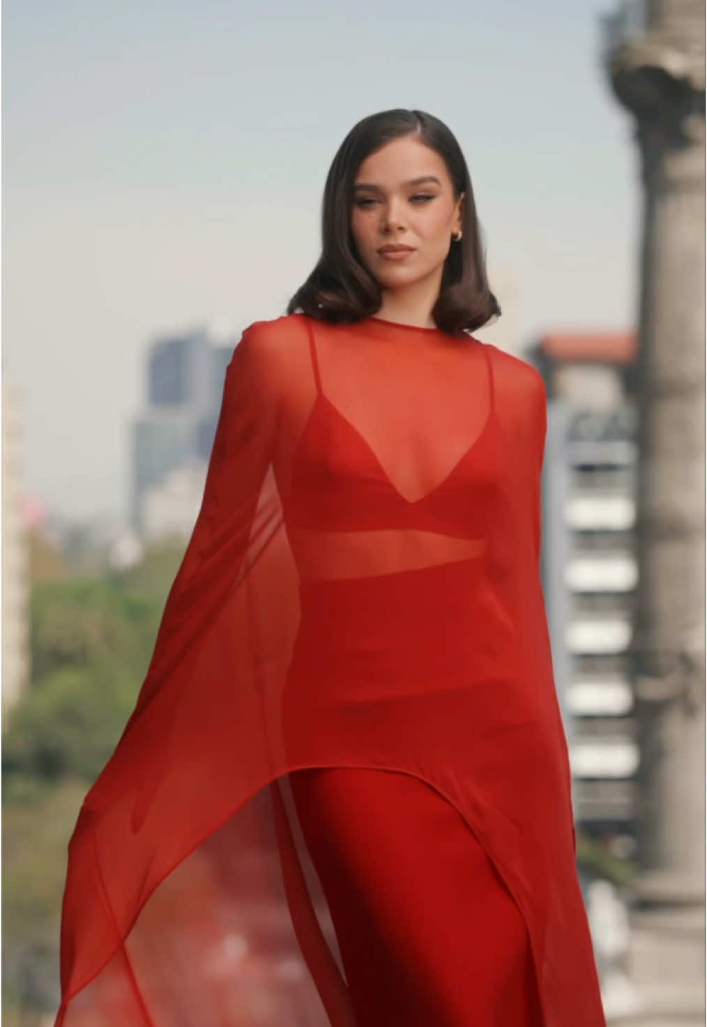 A post by @haileesteinfeld on TikTok caption: DANGEROUS out APRIL 18th ❣️❣️❣️