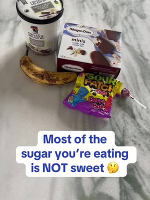 A post by @ravmalik on TikTok caption: Most of the sugar you’re eating isn’t sweet  #hormones #fyp #health 