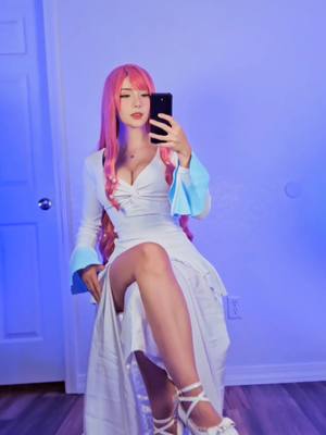 A post by @skye0v0summers on TikTok caption: Hahari Hanazono cosplay  #100girlfriendsthatreallyreallyloveyou #haharihanazono #cosplay #anime #fyp 