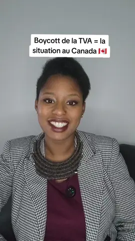 A post by @ritacanada on TikTok caption: Boycott TVA Journée sans achat en France, suspension de la taxe pour le Canada. Choisissez bien vos combats. #immigration #quebectiktok #canada_life🇨🇦 #torontolife #canadatiktok #quebec #toronto #torontotiktok #taxes #tariff 