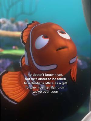 A post by @pixar on TikTok caption: if he only knew 😭 #FindingNemo #Pixar