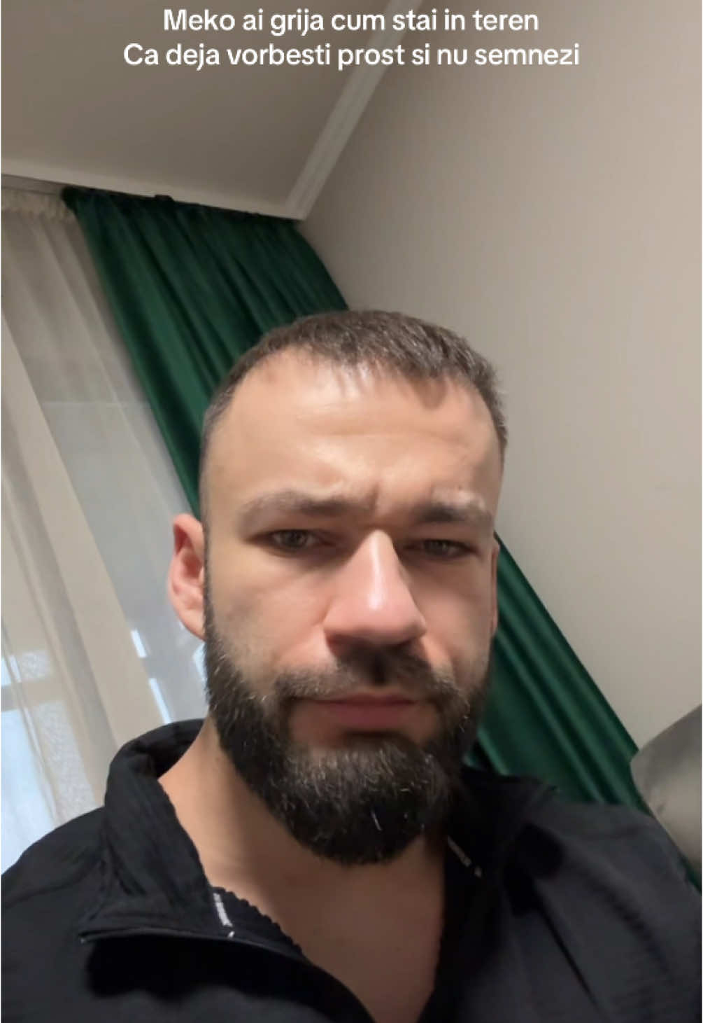 A post by @yamatozaharia on TikTok caption: Replying to @Sabin @Meko♣️ ai grija cum stai in teren atat ti-am zis 🤫 #yamato #meko #rxf #mma #fighter 