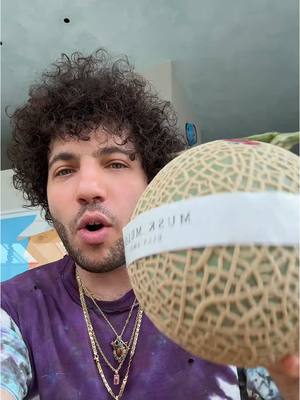 A post by @itsbennyblanco on TikTok caption: someone gave me a $200 melon