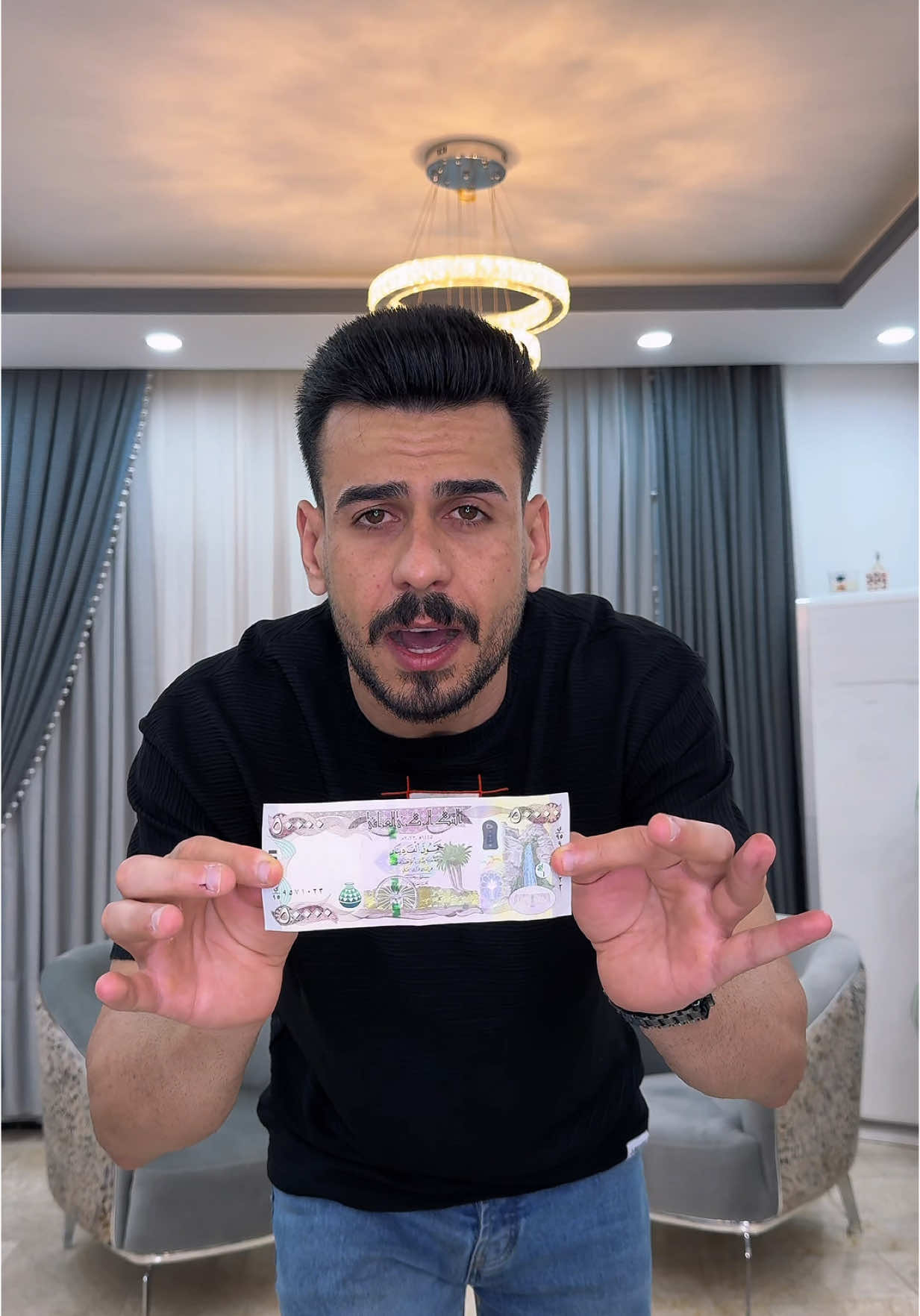 A post by @mohaimen.alaa on TikTok caption: 50 الف شكد طول عدكم ؟ #مهيمن_علاء 
