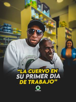 A post by @jhonnycevalloss on TikTok caption: La Cuervo y su primer Trabajo 🥹