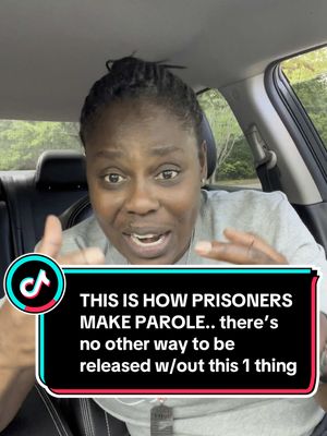 A post by @treeswalk on TikTok caption: After 27yrs. in prison, THIS is the ONLY way prisoners make parole! #parole #paroles #secondchance #prisonreform #prison #prisontiktok #prisonlife #prisonreentry
