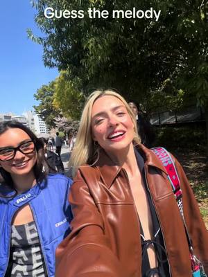 A post by @kirstencollins on TikTok caption: #guessthemelody #guccilemonade @natalie 