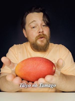 A post by @mukbangmaxwell on TikTok caption: Day Eleven: Taiyo no Tamago (Miyazaki Mango) #mukbang #asmr #eatingshow @Mukbang Maxwell @Mukbang Maxwell @Mukbang Maxwell 