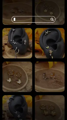 A post by @malou_bijoux on TikTok caption: Collection ZAHARA pour cette arrivée du printemps ✨  Des piercings et de nouvelles petites boucles d’oreilles pour  embellir vos assortiments ✨ De quoi être au top pour les beaux jours et rayonner ☀️🌸🦋🌿 #bijoux #bijouxacierinoxydable #smallbusiness #maloubijoux #nouvellecollection #piercing #acierinoxydable 